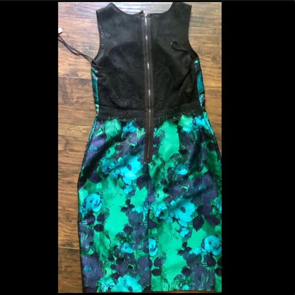 Anthropologie Leifsdottir Floral Lace Sheath Dress - Picture 5 of 6